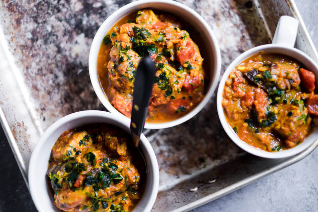 (Instant Pot) Tempeh Tajine The Blue Bride