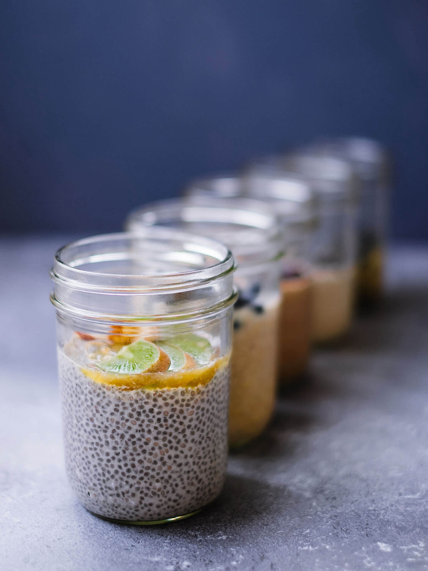 Make ahead breakfast jars